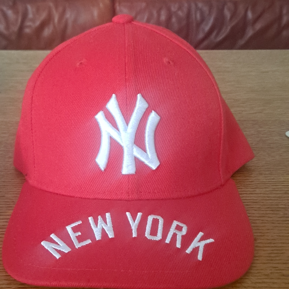 Red New York Cap
